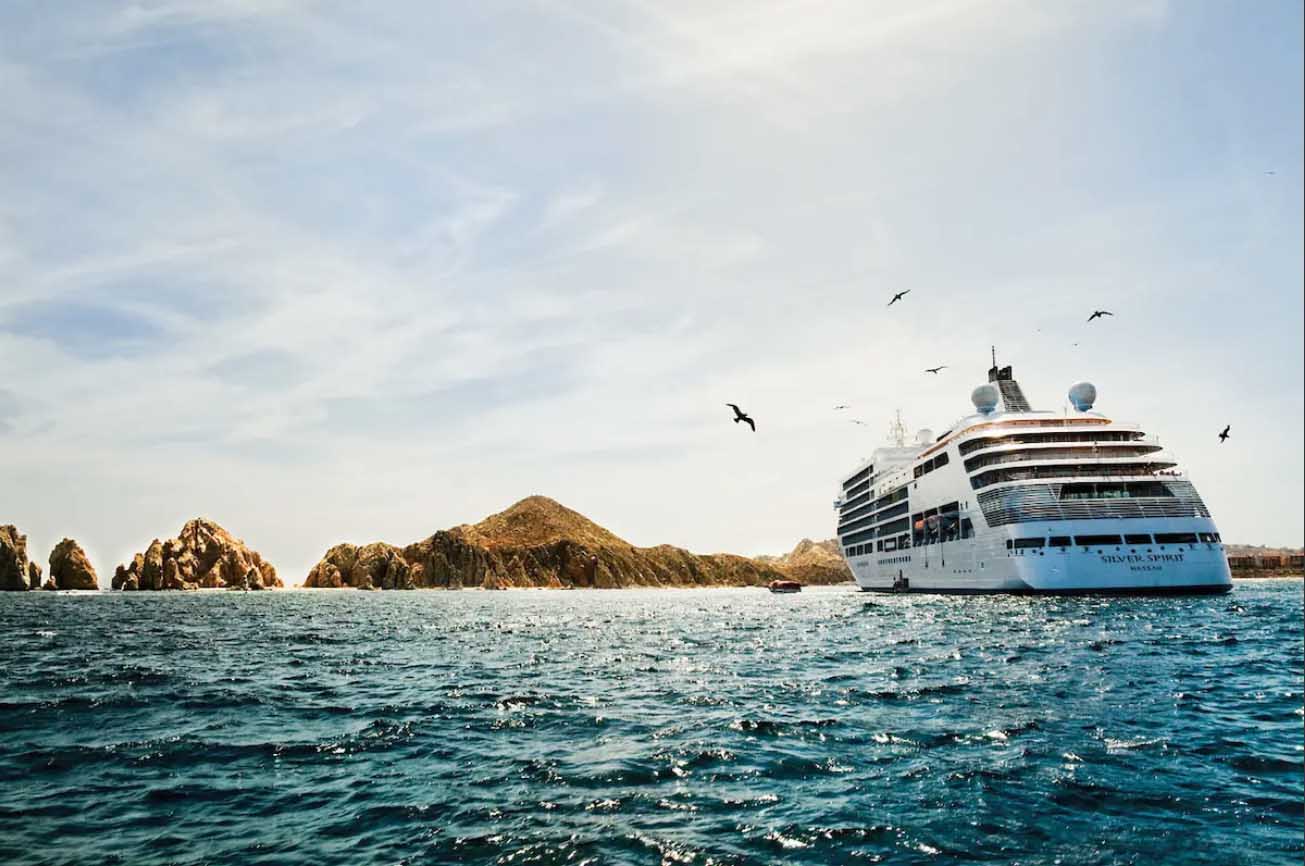 image Silver Spirit cruise ship makes Paphos port of call