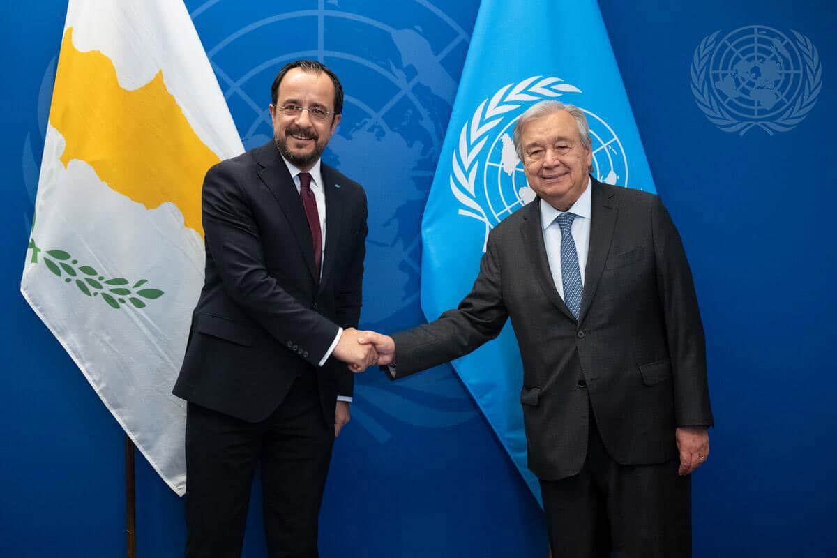 image Christodoulides ‘to meet Guterres on September 23