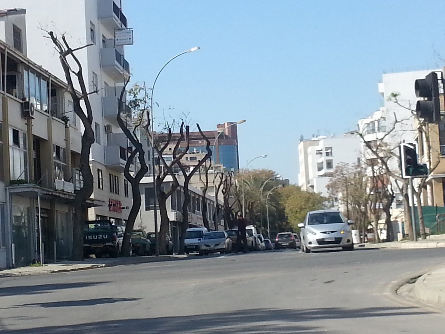 image Searching for shade and trees in Nicosia