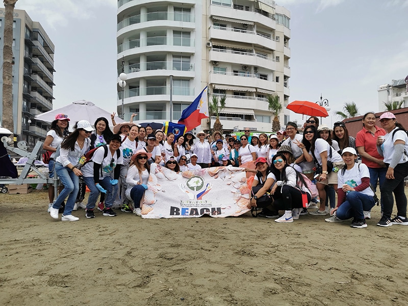 feature3 beach clean up larnaca in may