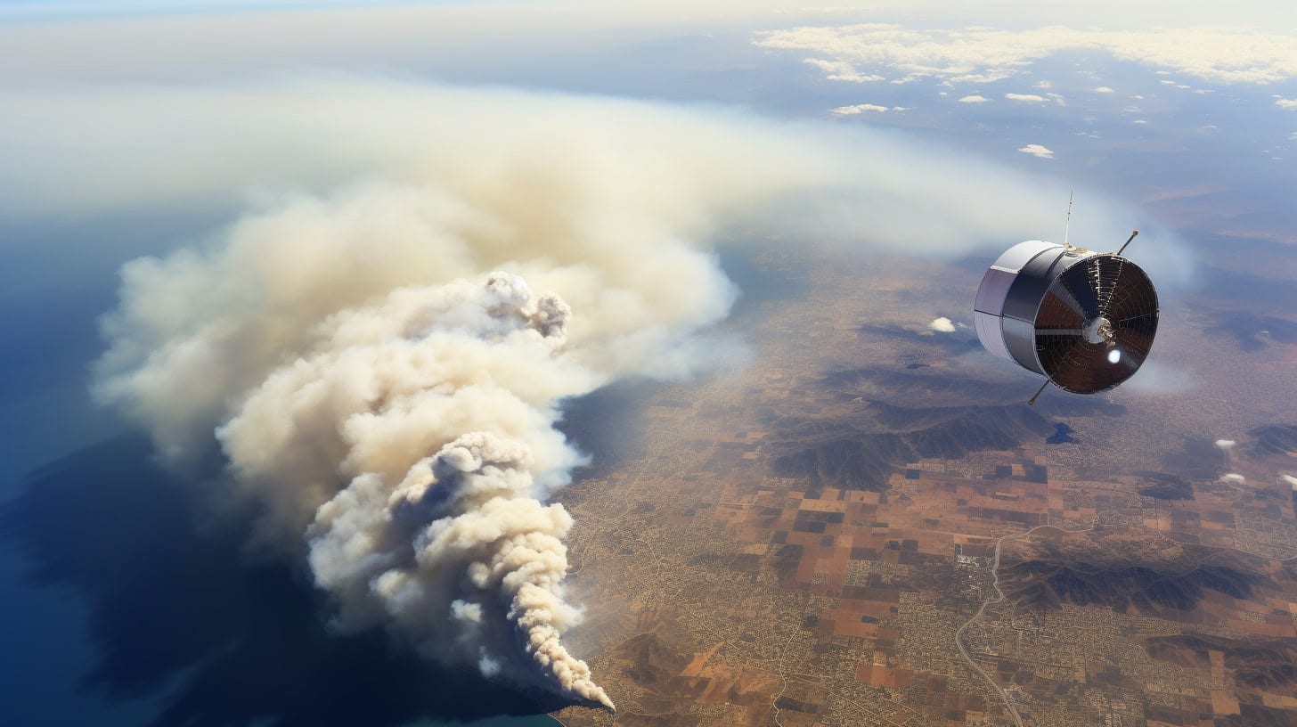 image Extinguishing Cyprus’ wildfires – from space!