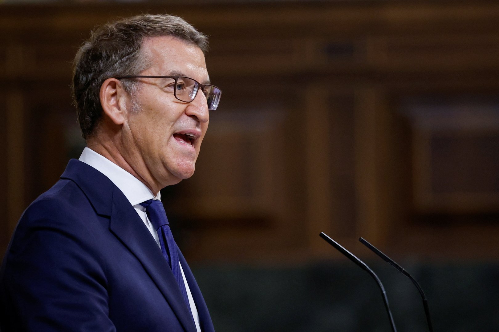 image Spain&#8217;s Feijoo kicks off long-shot bid to form government