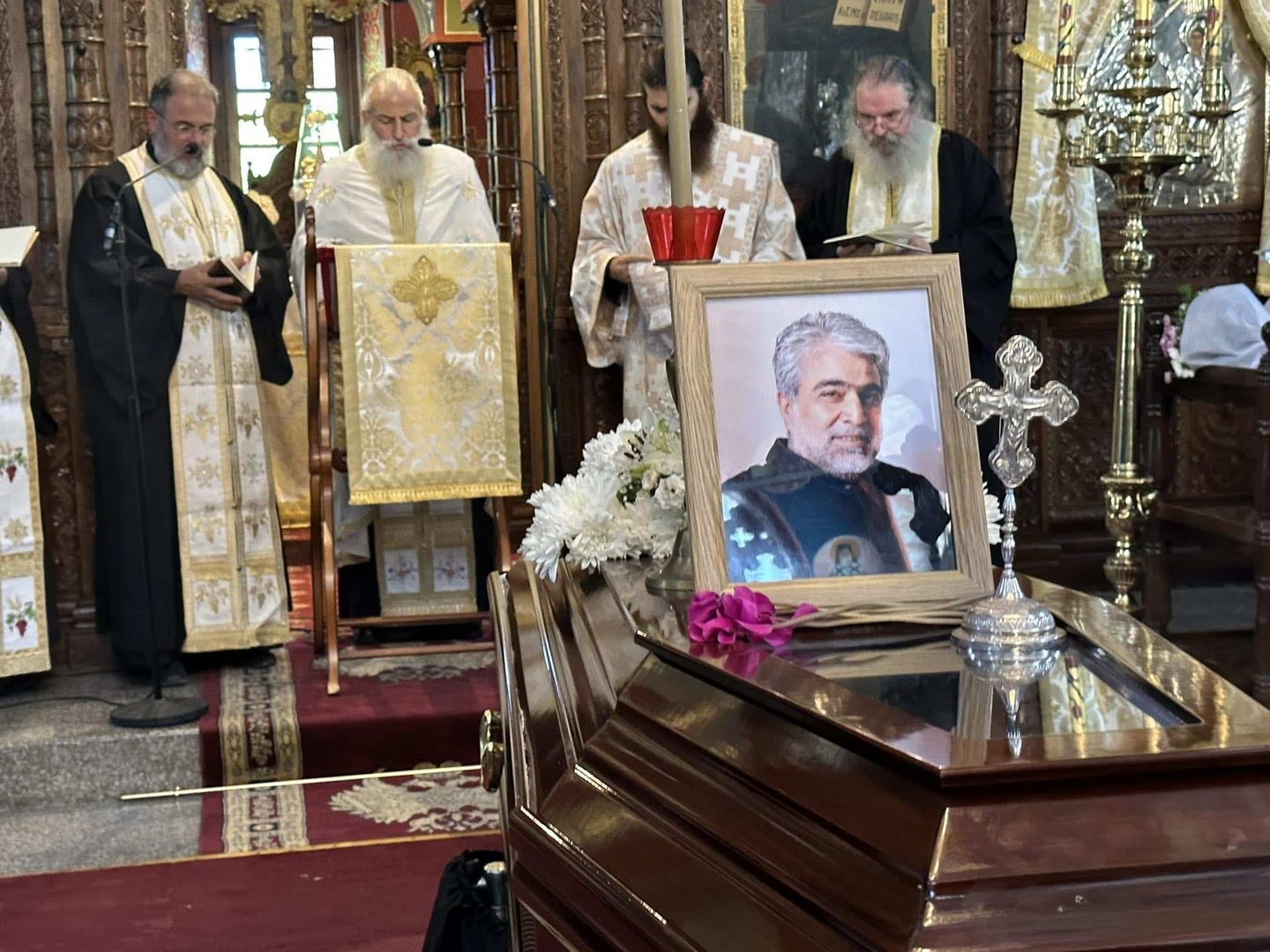 image Xenophon Kallis laid to rest (updated)