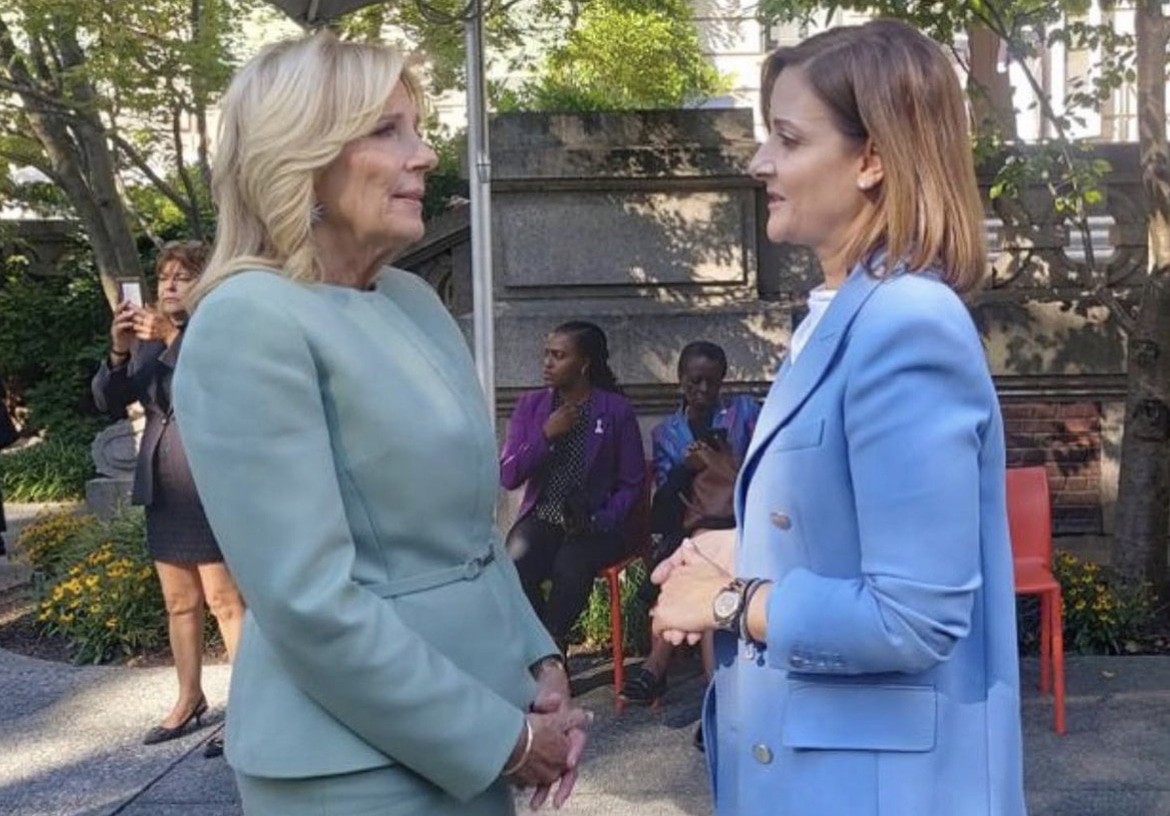 image Cyprus-US first ladies meet in New York