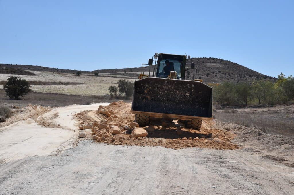 Construction of the Pyla-Arsos roadway
