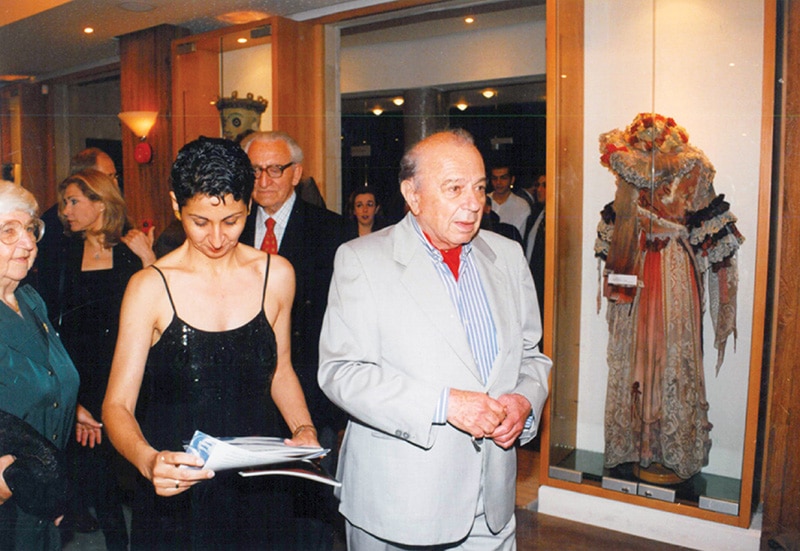 profile at the inaugaration of rialto with cacoyannis and theodorakis
