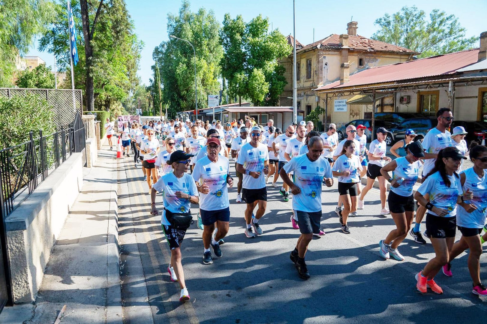 image Bicommunal group runs for peace