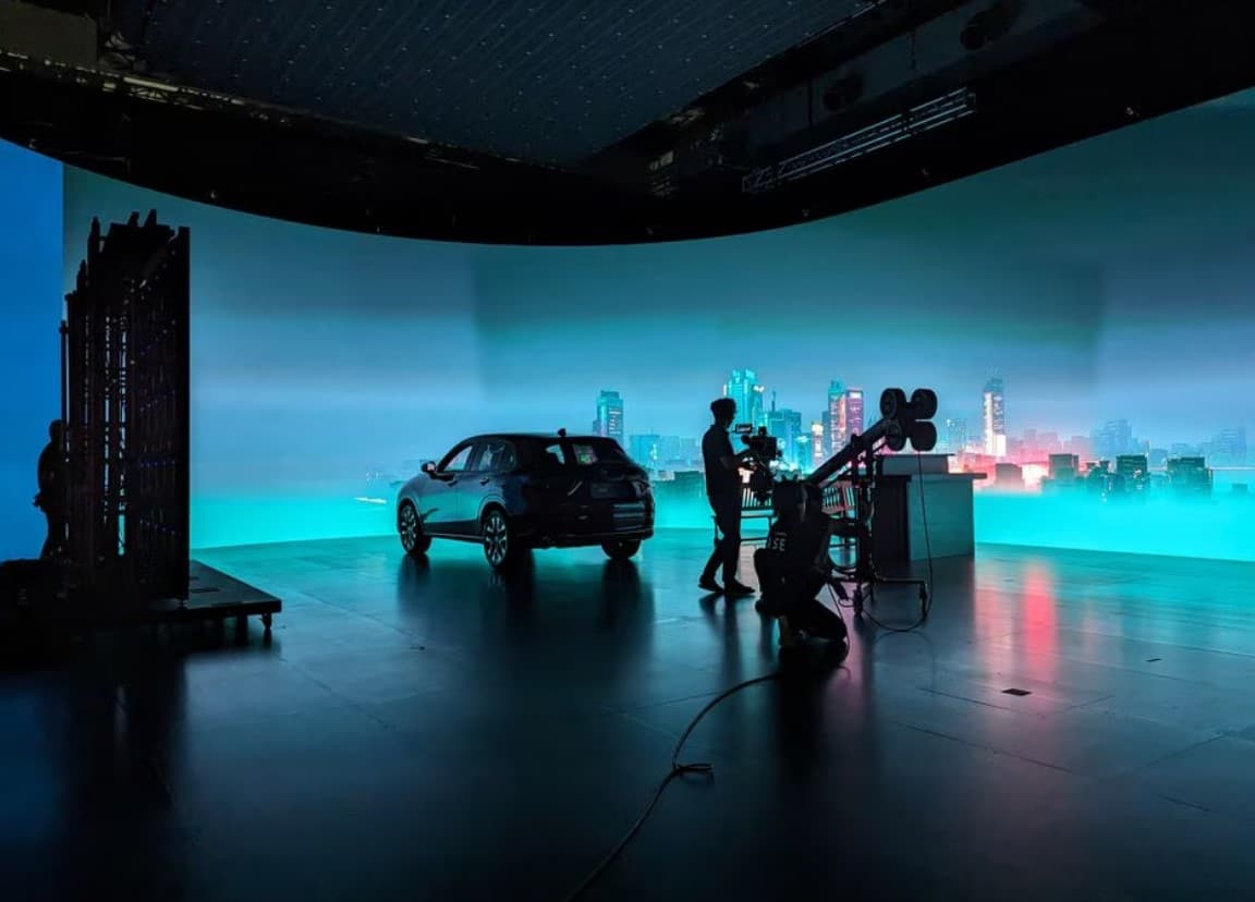 sony 2 Sony's virtual production facility is pictured in Tokyo, Japan