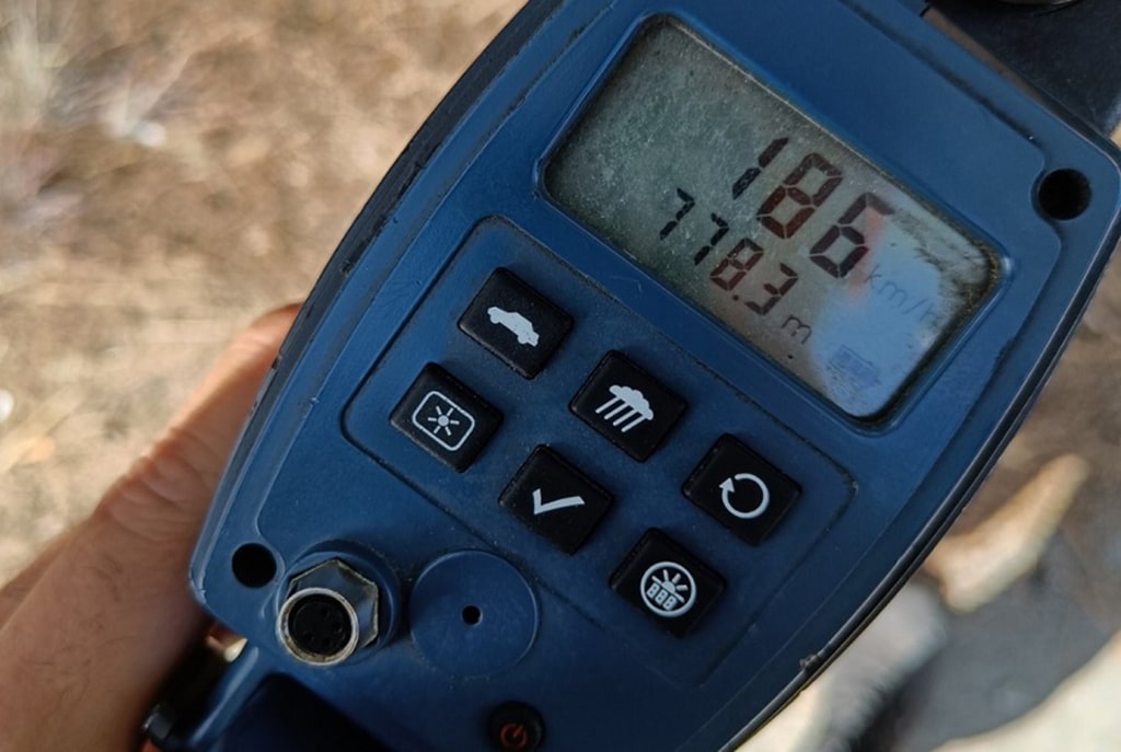 image Man without licence arrested for speeding