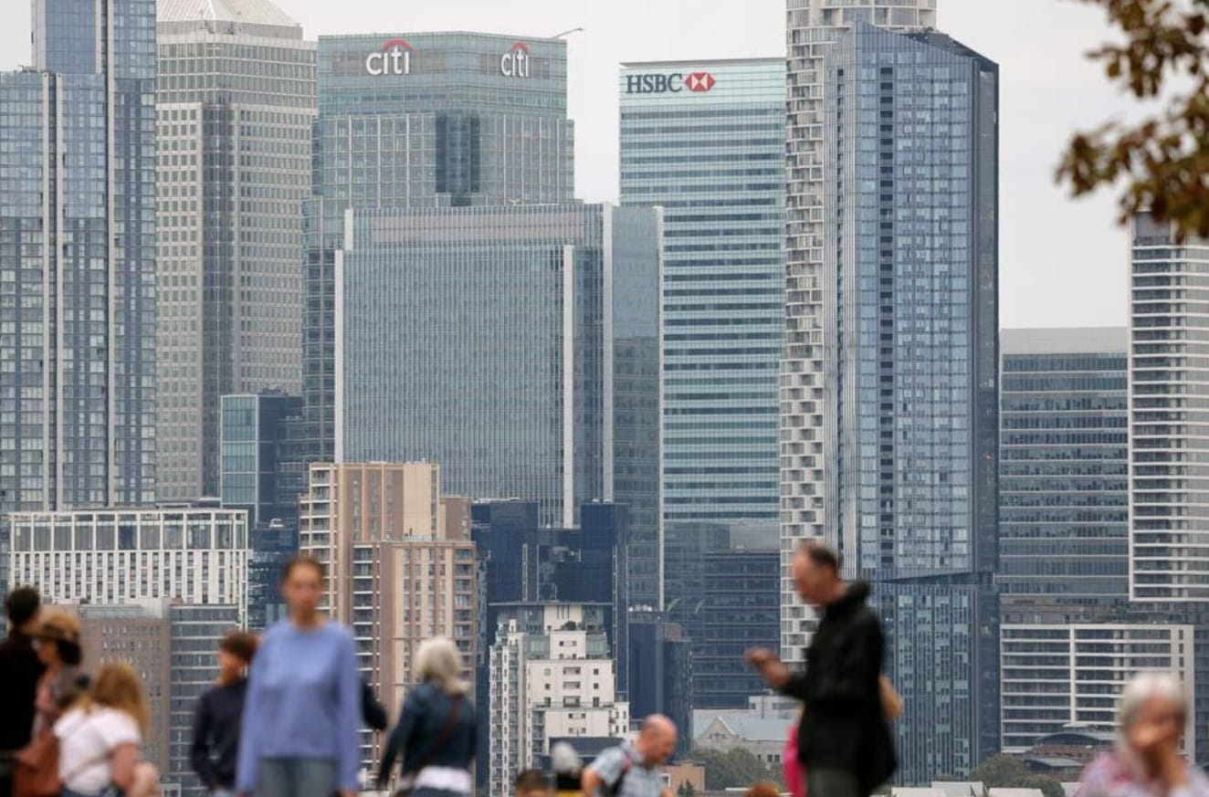 image UK economy stumbles in July as strikes and rain weigh