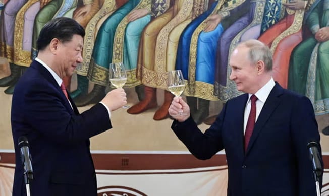 image Putin and Xi to meet in Beijing in October