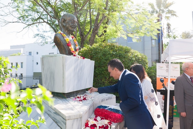 High Commission of India celebrates Gandhi Jayanti & UN International Day of Non-violence