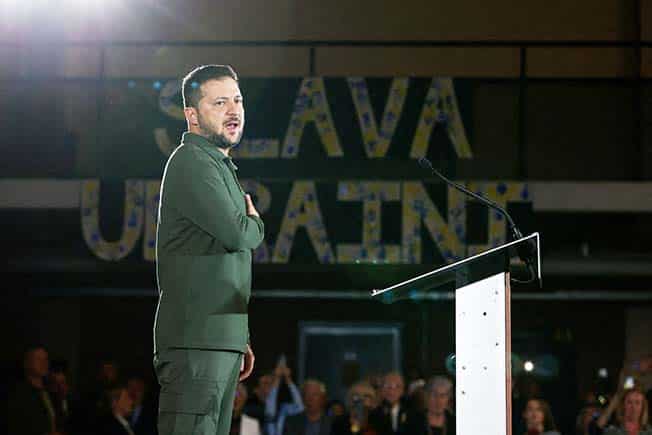 image Zelenskiy criticises Iran&#8217;s role in Ukraine and Israel conflicts