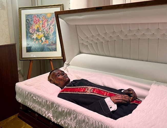 image Pennsylvania mummy &#8216;Stoneman Willie&#8217; to receive proper burial after 128 years