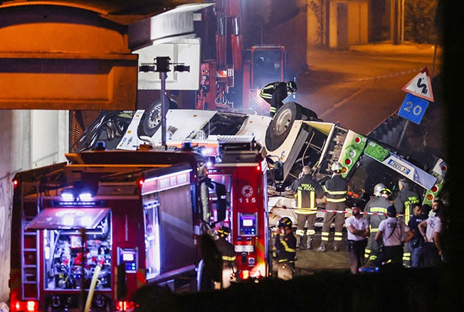 image Driver may have fallen ill before fatal Venice bus crash