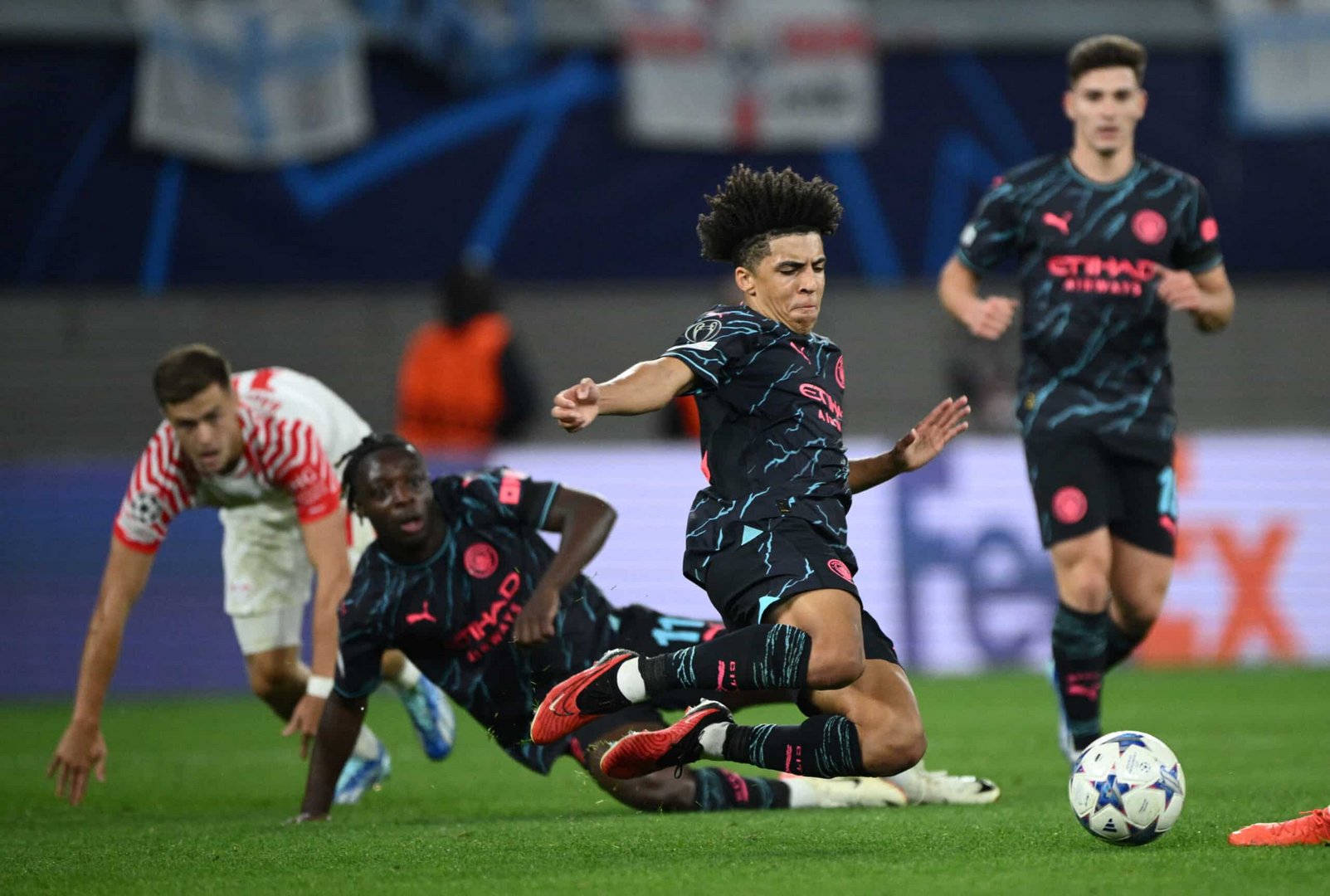 champions league group g rb leipzig v manchester city