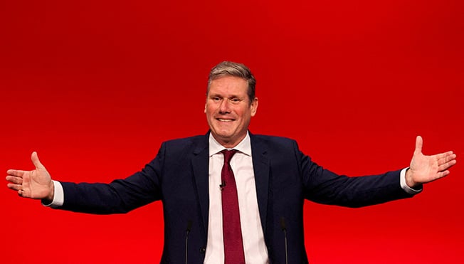 image Keir Starmer&#8217;s chance to sparkle: Labour leader finally puts his working class credentials to work for him