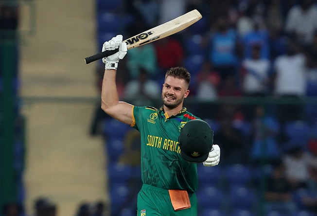 image Markram smashes fastest World Cup ton as S Africa amass record total