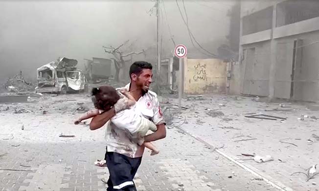 image UN rights chief condemns Israeli &#8216;siege&#8217; of Gaza, militants&#8217; taking of hostages