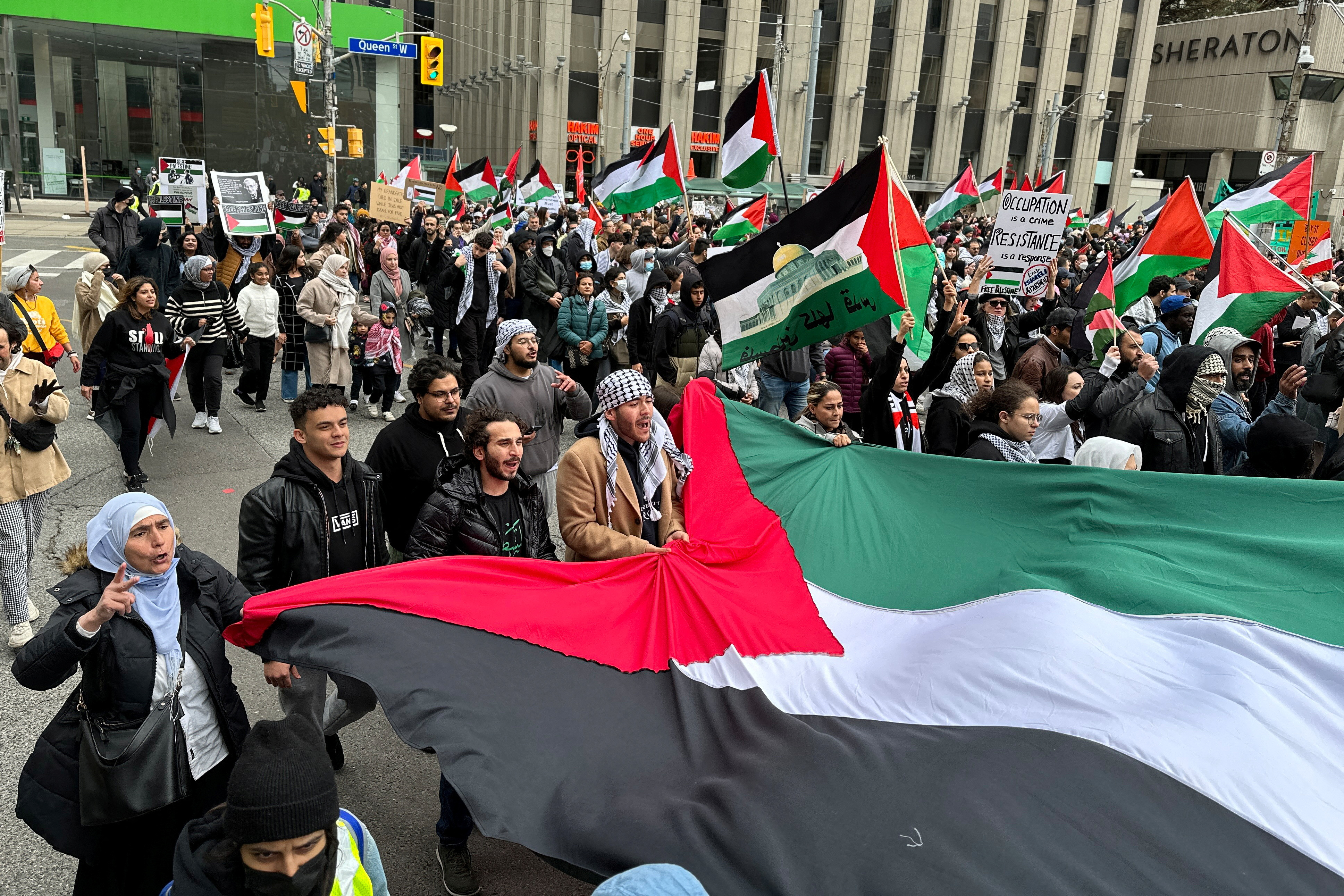 image Canada&#8217;s Trudeau condemns &#8216;glorification of violence&#8217; in protests after Hamas attacked Israel