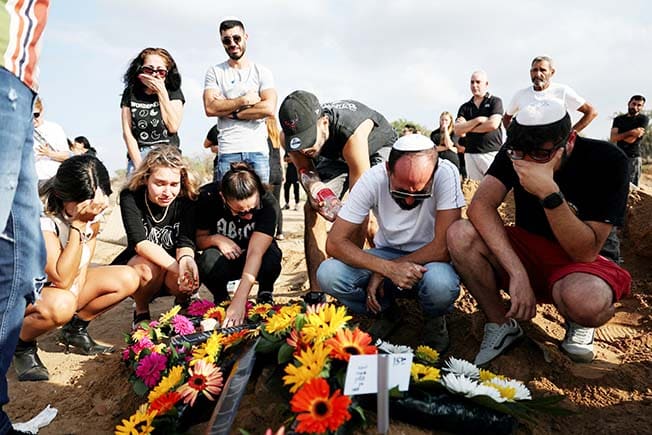 image NATO ministers shown &#8216;horrific&#8217; video from Hamas attack