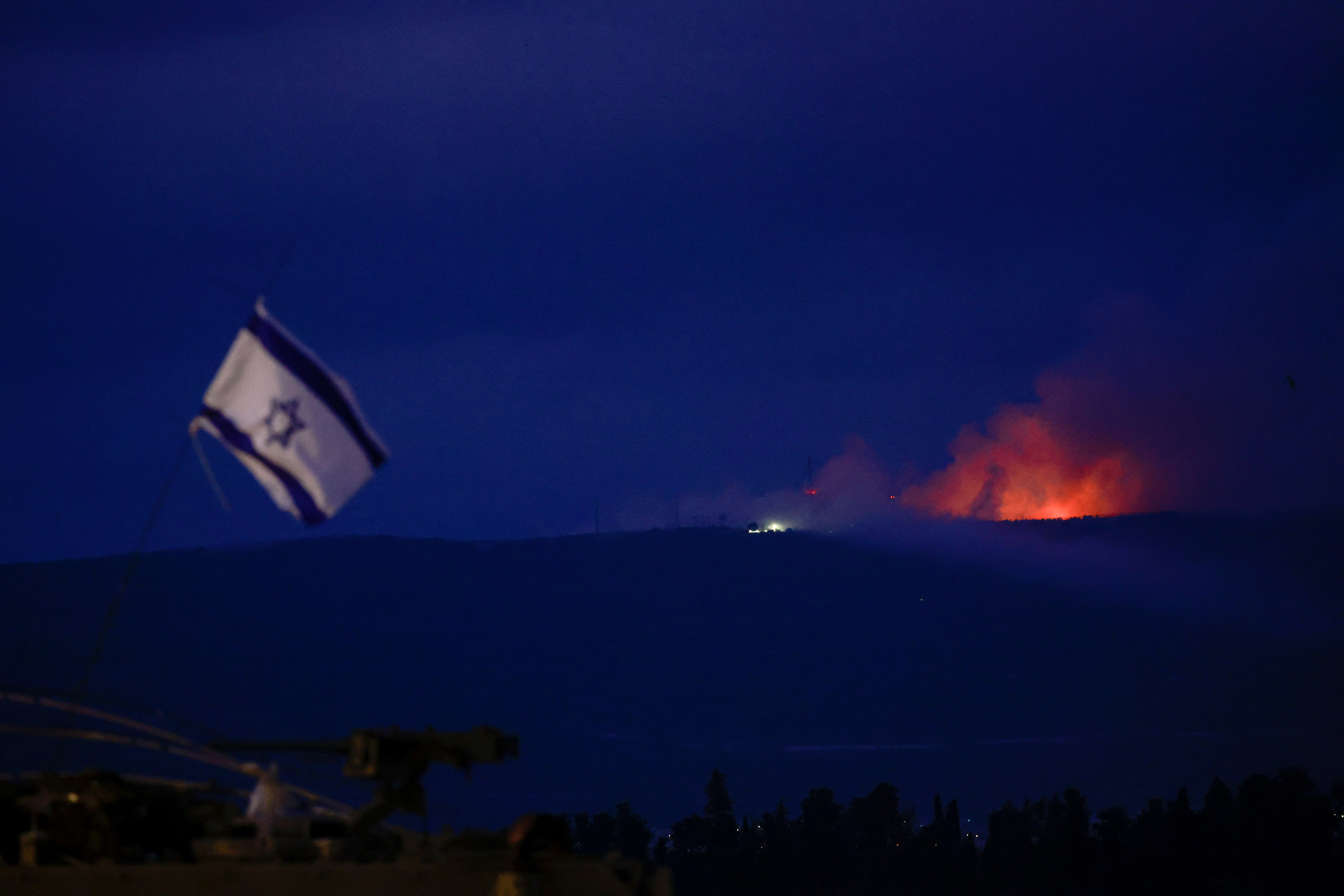 image Israeli shelling hits south Lebanon after rocket fire