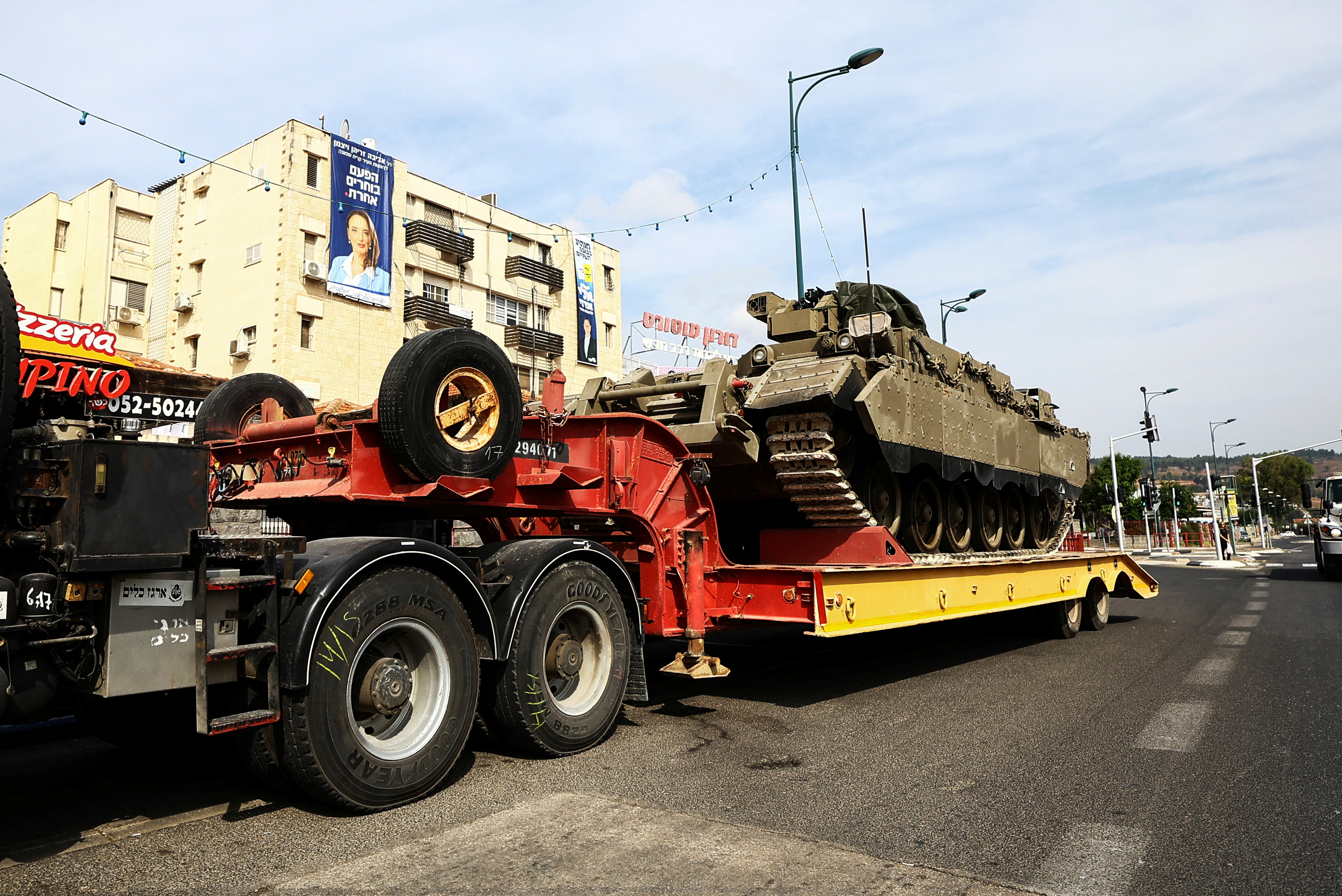 image Israel to evacuate residents of town near Lebanon border after flare up