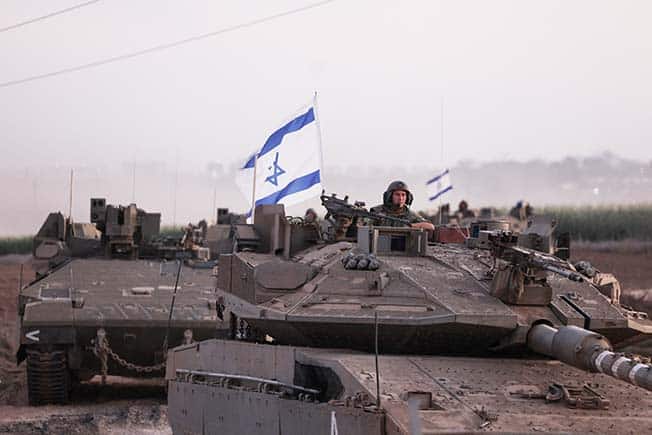 image Israel defence minister: Gaza war is existential, Hamas part of Iranian &#8216;axis&#8217;