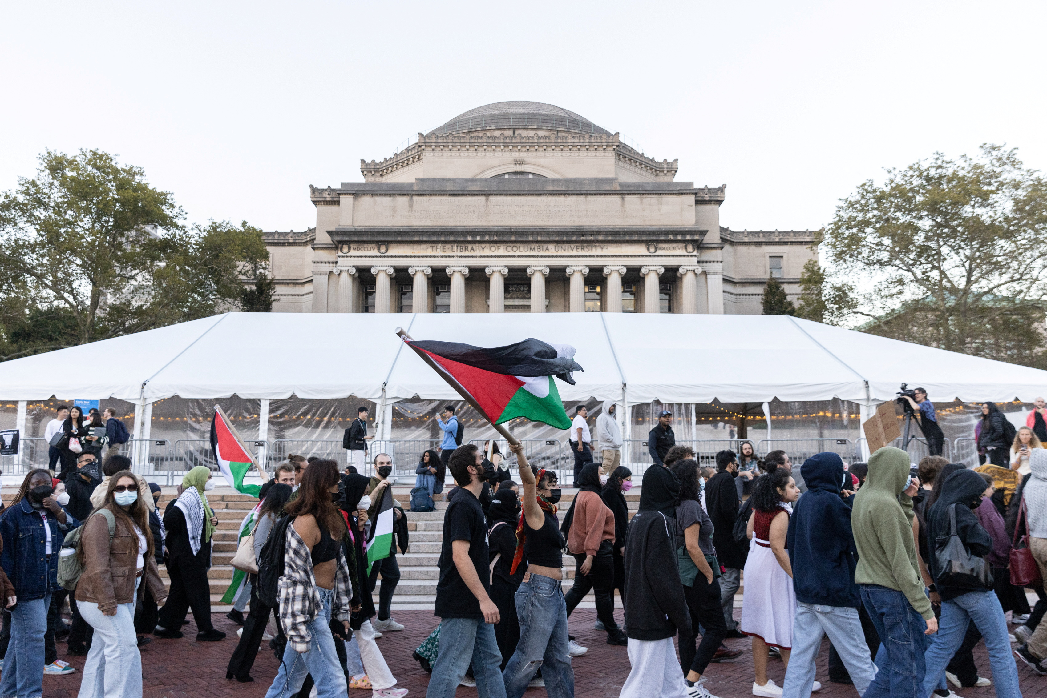 image US law enforcement steps up security ahead of expected Mideast protests
