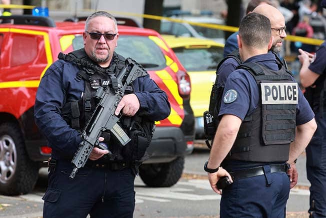 image Teacher fatally stabbed in school attack in northern France