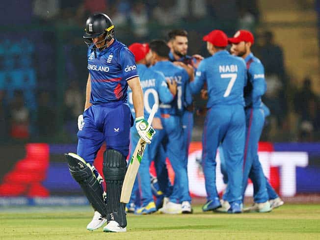 image Champions England humbled by Afghanistan at Cricket World Cup