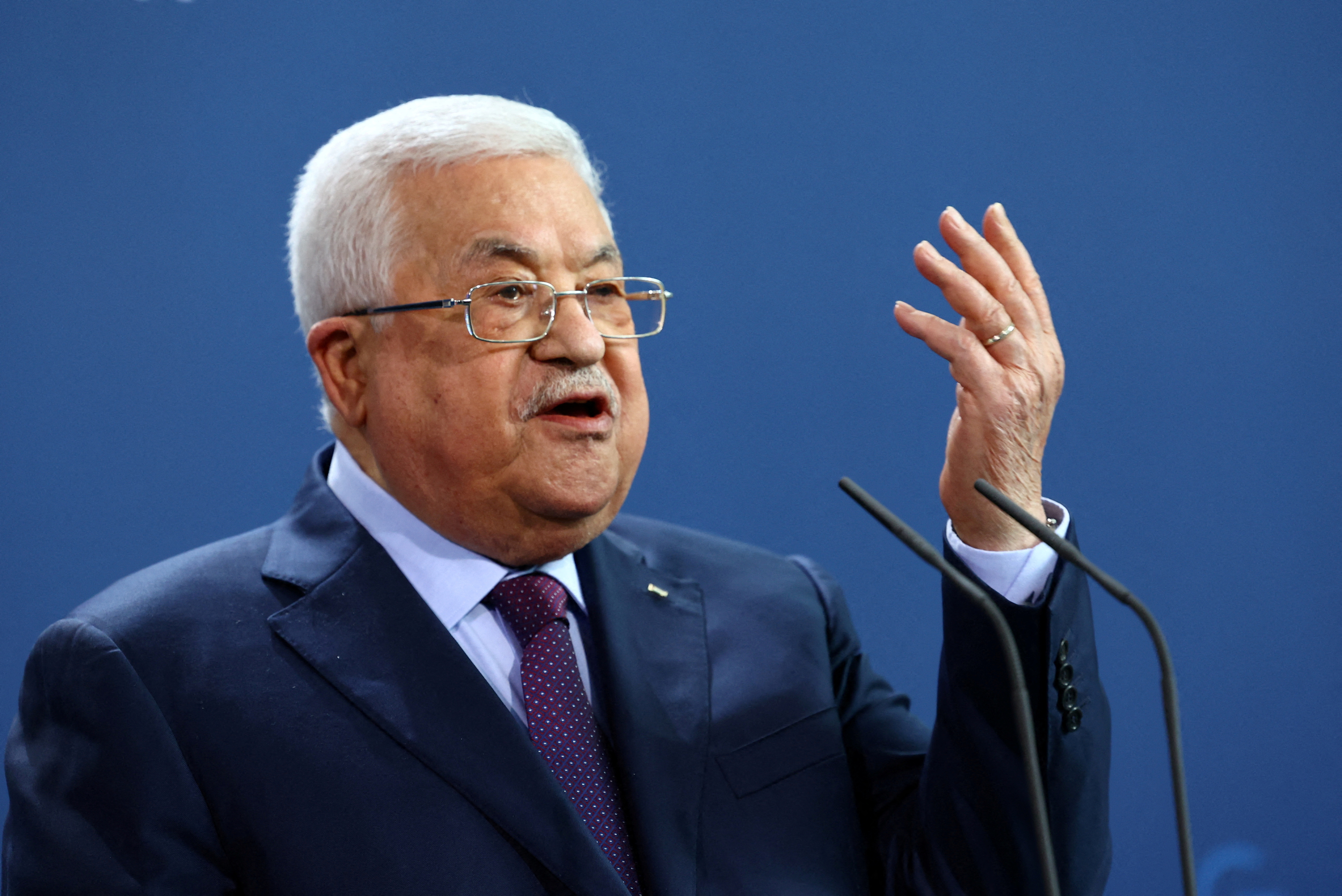 image Hamas critique removed from Palestinians&#8217; Abbas comments on Israel attack
