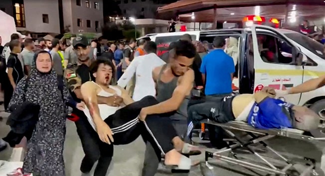 image UN chief &#8216;horrified&#8217; by Gaza hospital blast that killed hundreds