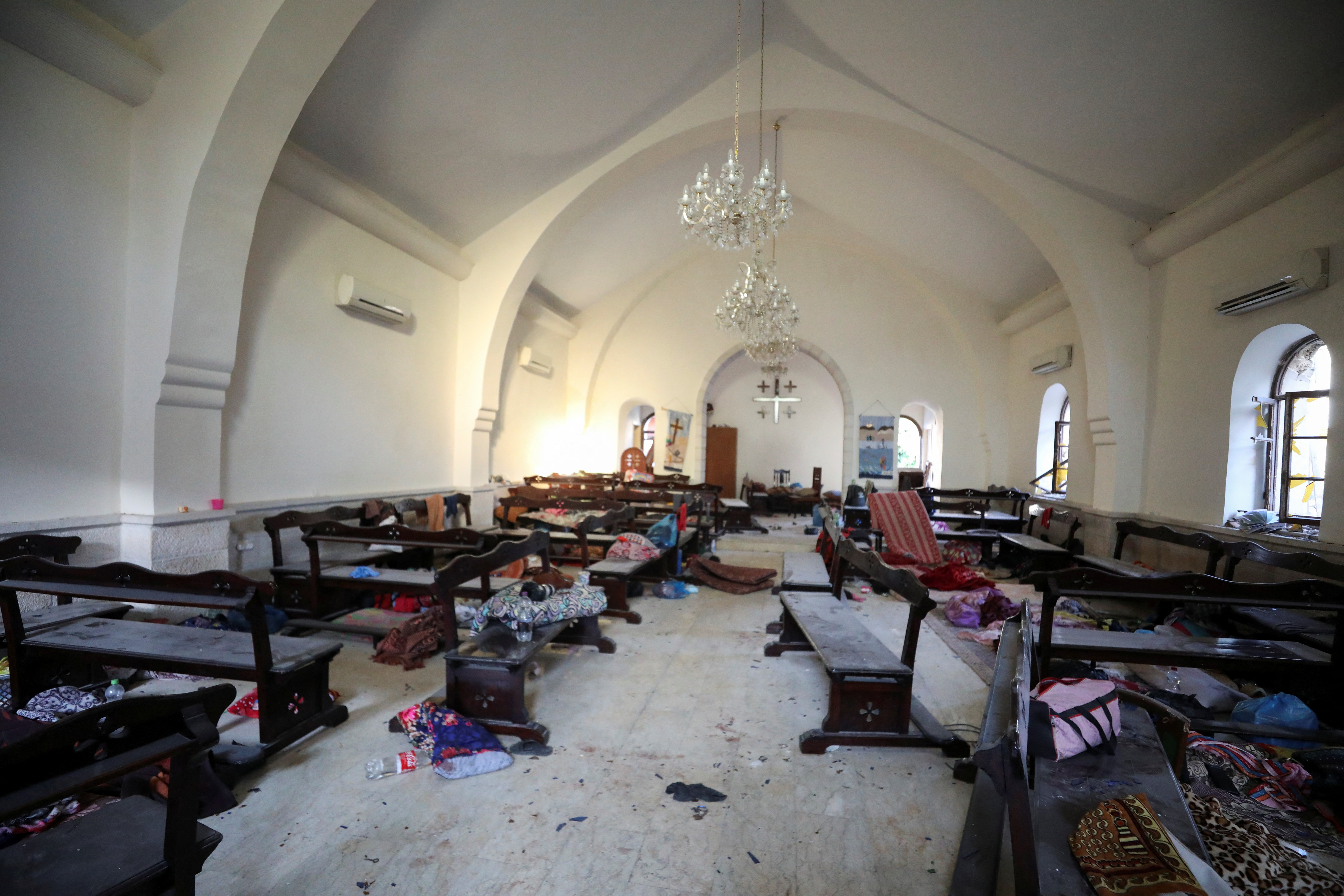 image Israel military says no evidence of direct hit on Gaza hospital