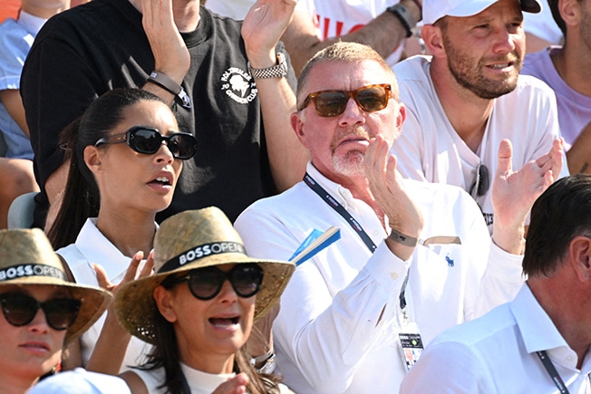 image Becker returns to tennis to coach Denmark&#8217;s Rune