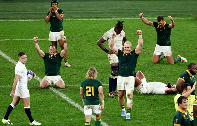 image Shattered England out after coming so close to upset