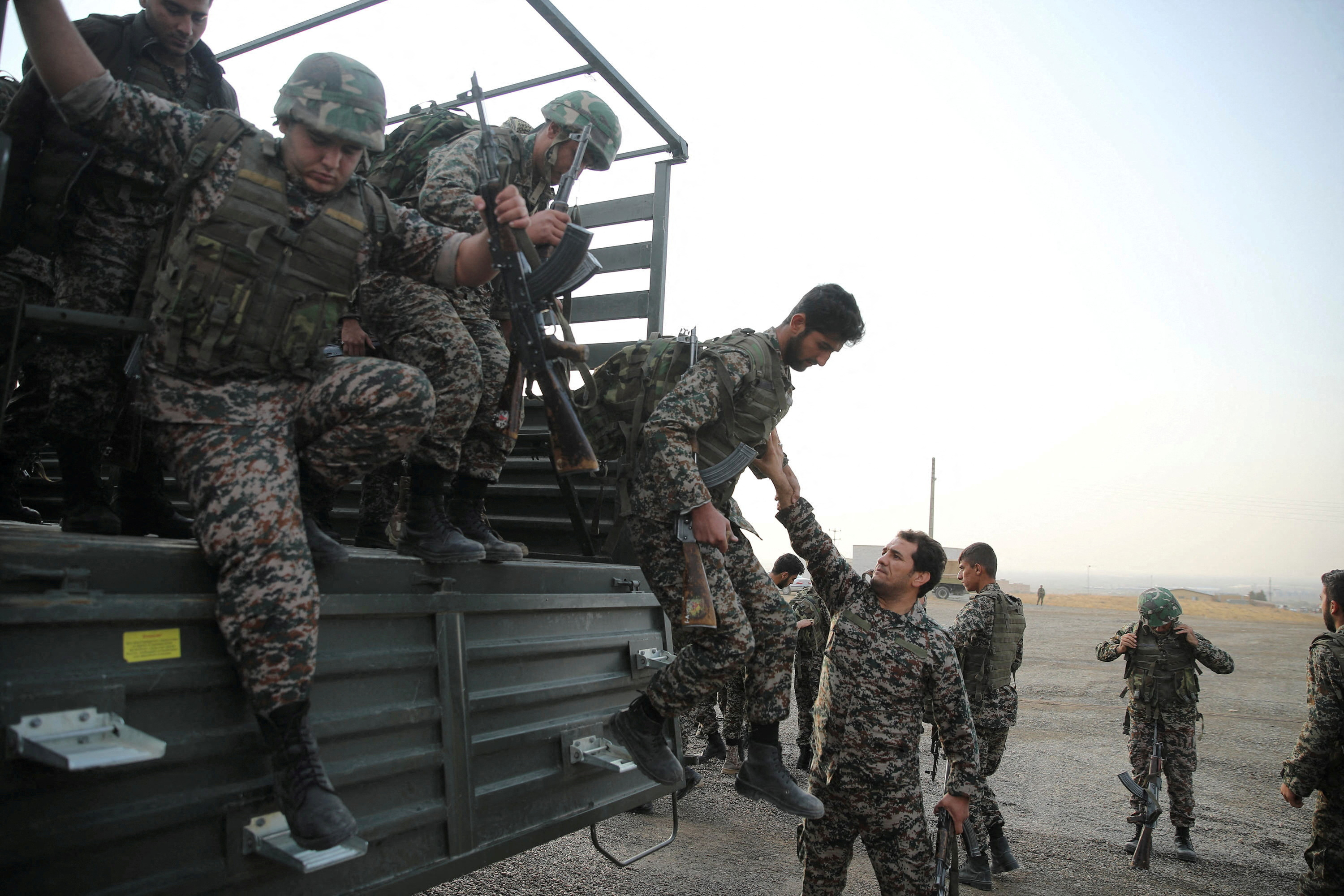 image US launches retaliatory strikes in Iraq, Syria; nearly 40 reported killed (Update 2)