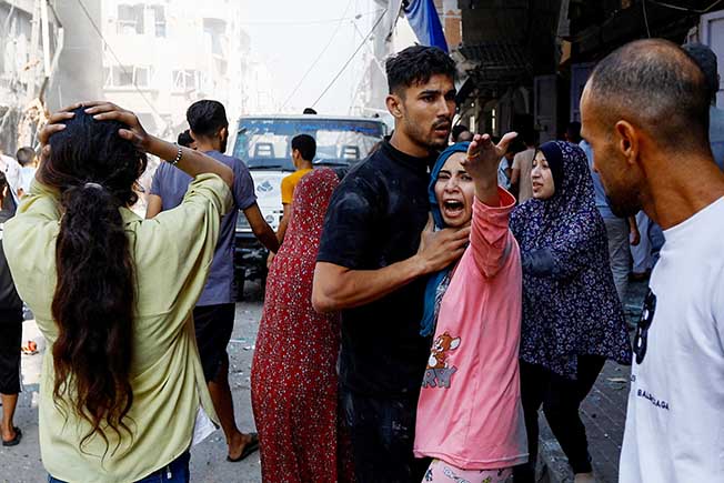 image Gaza reports record 24-hour death toll from Israeli bombing
