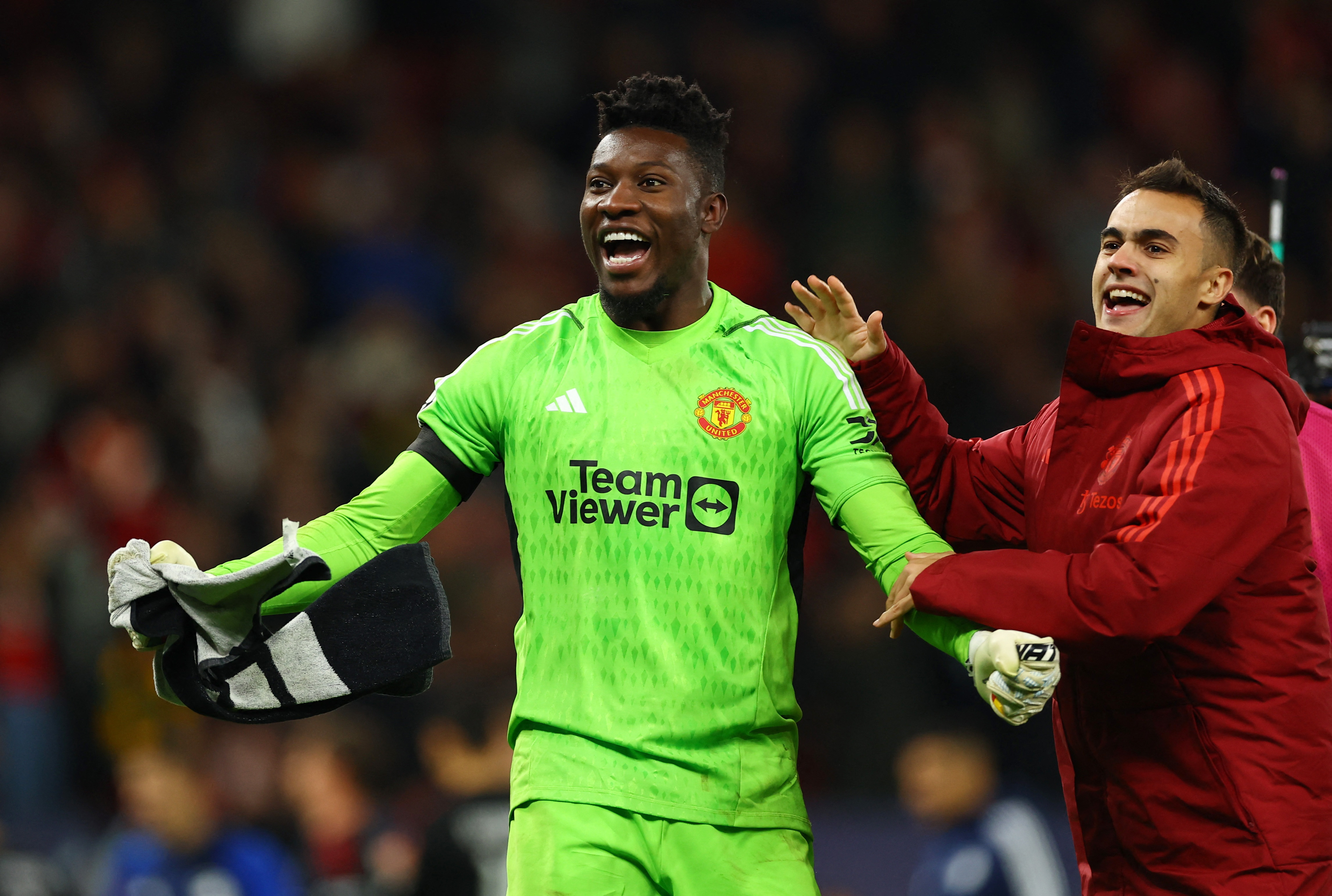 image Maguire, Onana lift Man Utd 1-0 past Copenhagen for first Champions League points