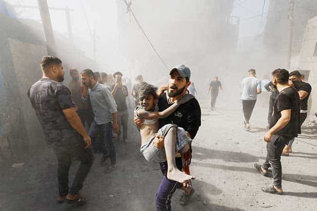 image EU leaders to call for Gaza humanitarian corridors to get aid in