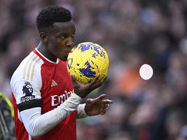image Nketiah hat-trick fires Arsenal to 5-0 win over Sheffield United