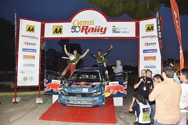 image Record-breaking Al-Attiyah wins 50th Cyprus Rally