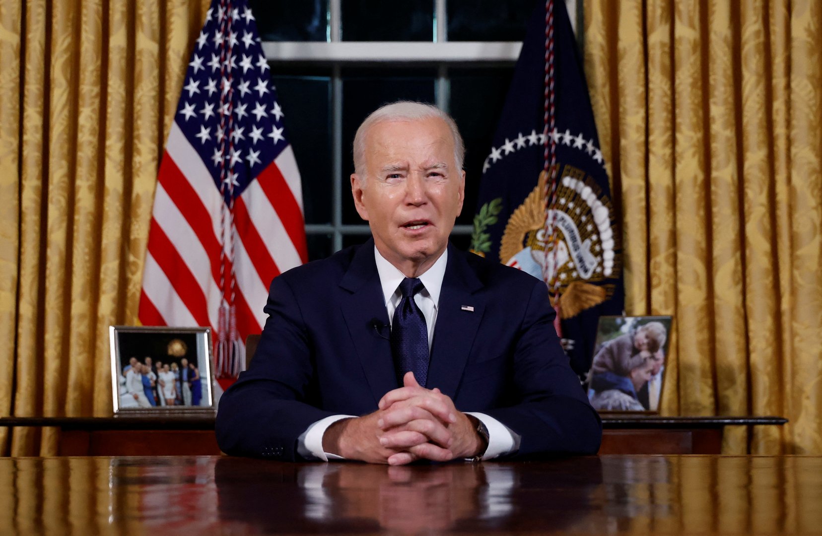 image Biden says US air strikes in Iraq aimed to deter Iran, militants from attacks