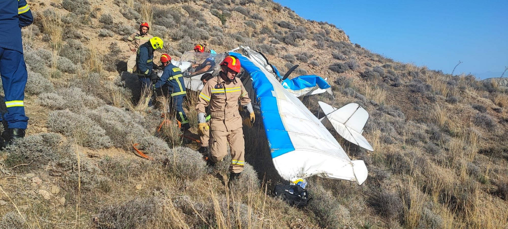 image Aircraft crashes near Nicosia village (Updated)