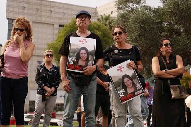image &#8216;Anxiety&#8217; racks Israeli hostage families as army assaults Gaza