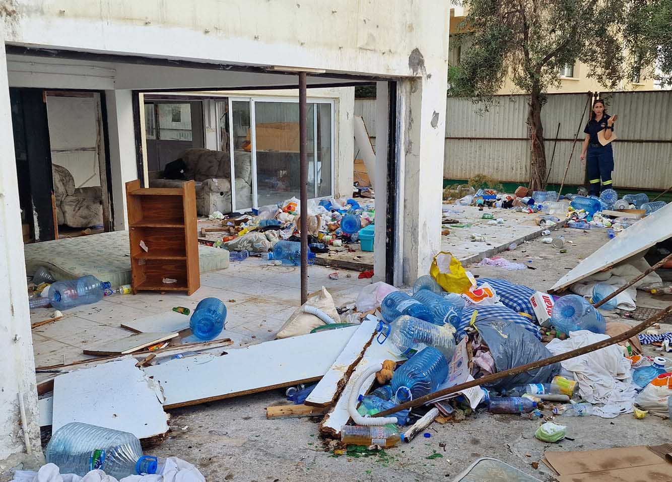 image Paphos mayor outraged over another squalid migrant block