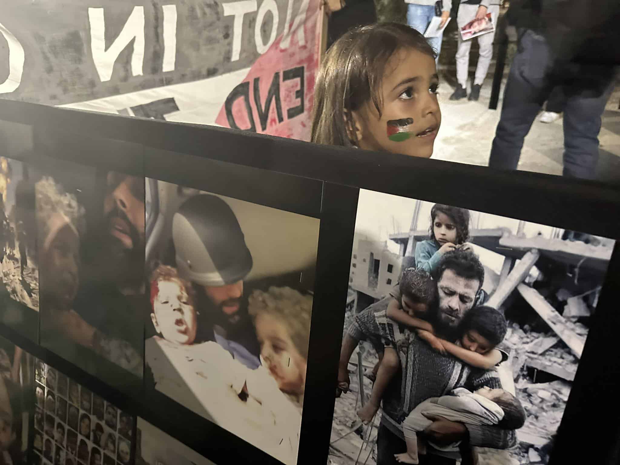 image Protest held in Nicosia in support of Palestine