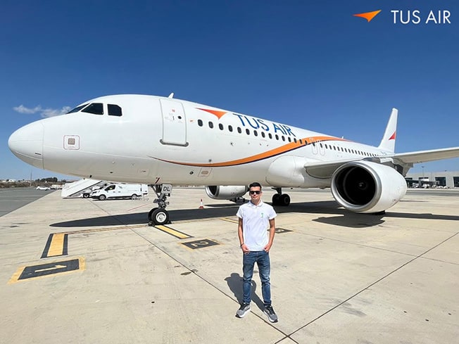 image TUS Airways &#8211; official air carrier of Tziortzis in EuroNASCAR Grand Final