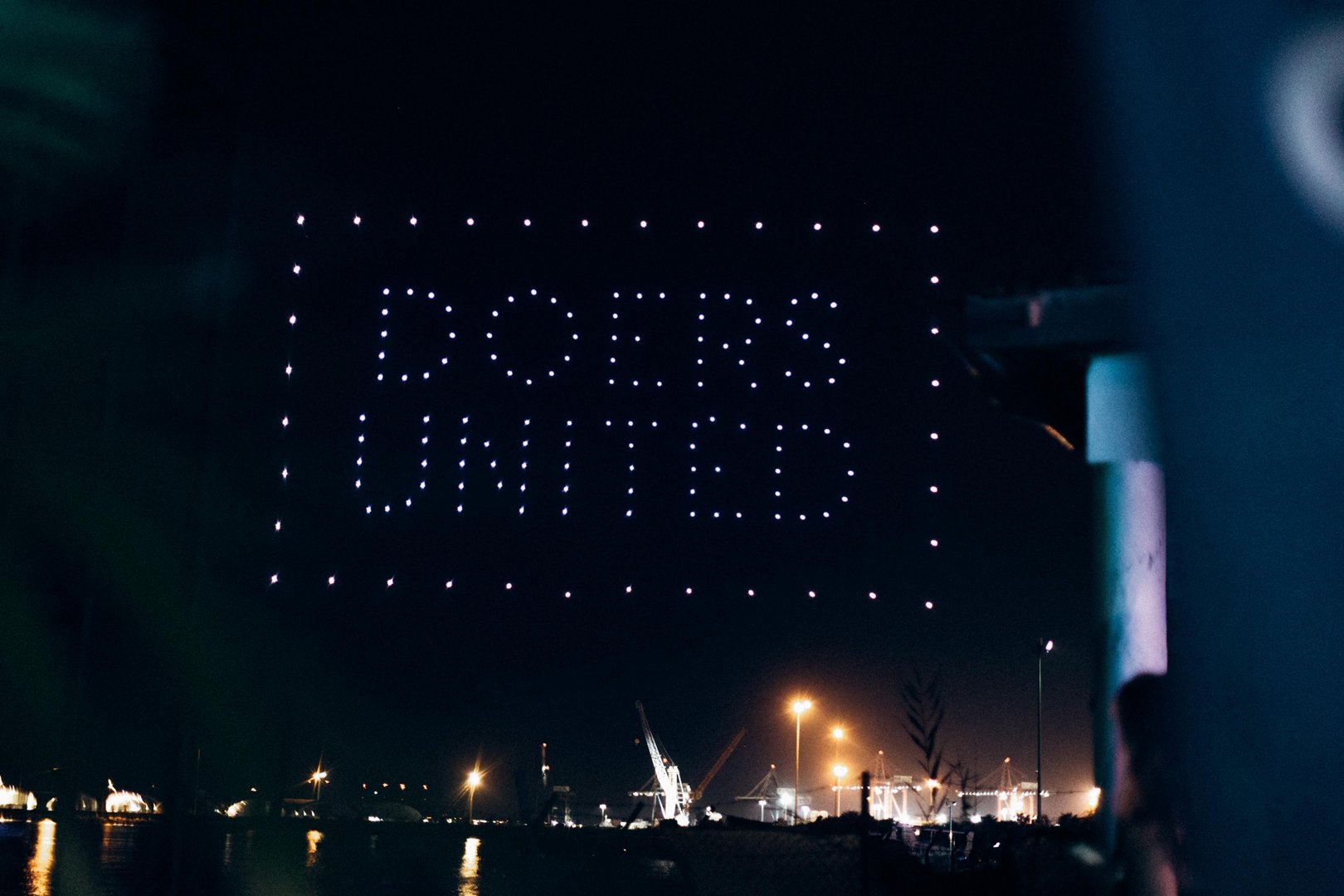 image Reflect Festival&#8217;s spectacular drone show (video)