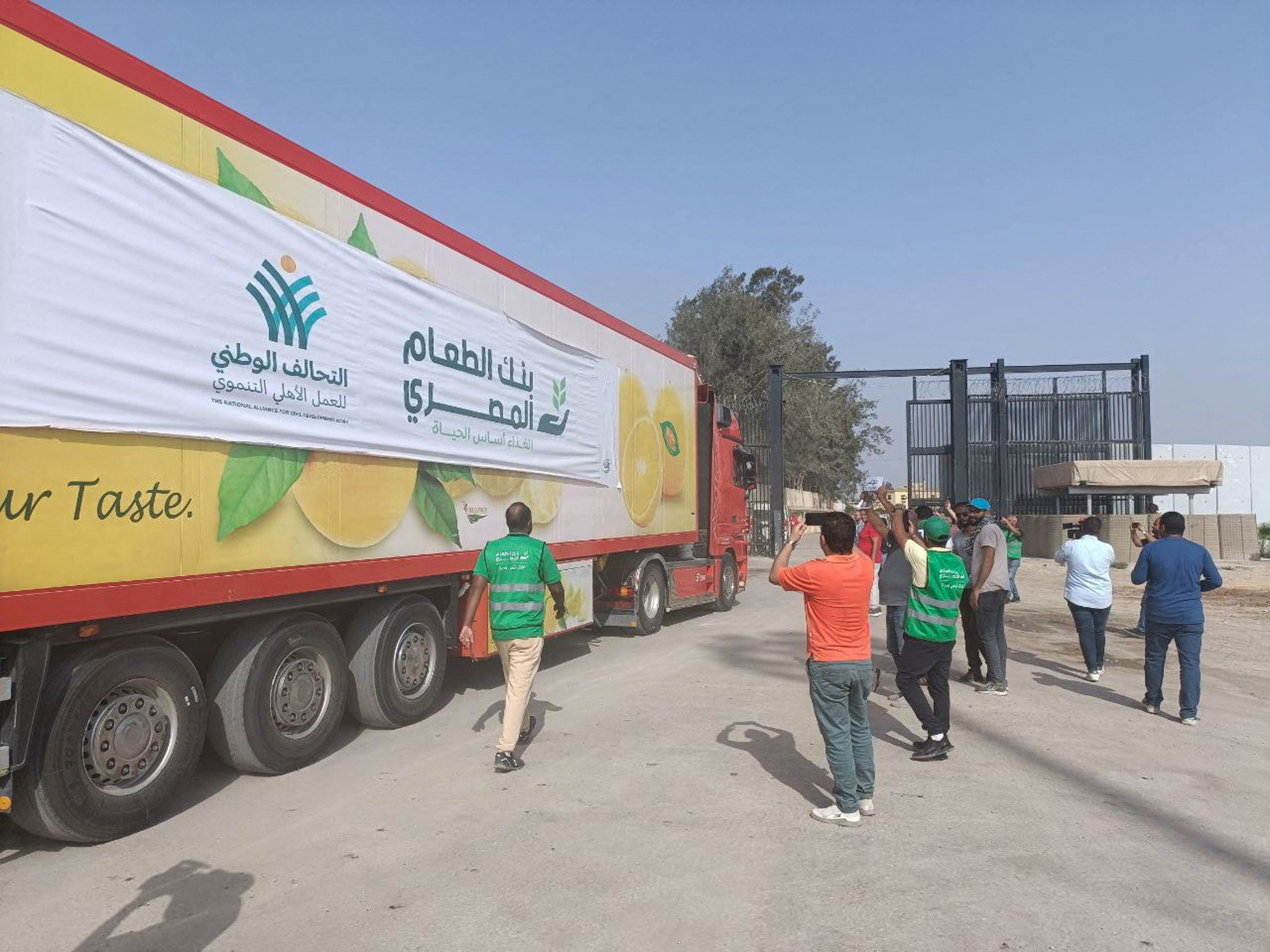 image First humanitarian aid by sea from Cyprus to Gaza set to arrive in Egypt